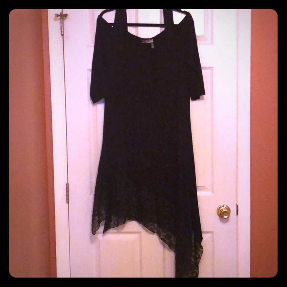 Dress down or up. Black dress size XL